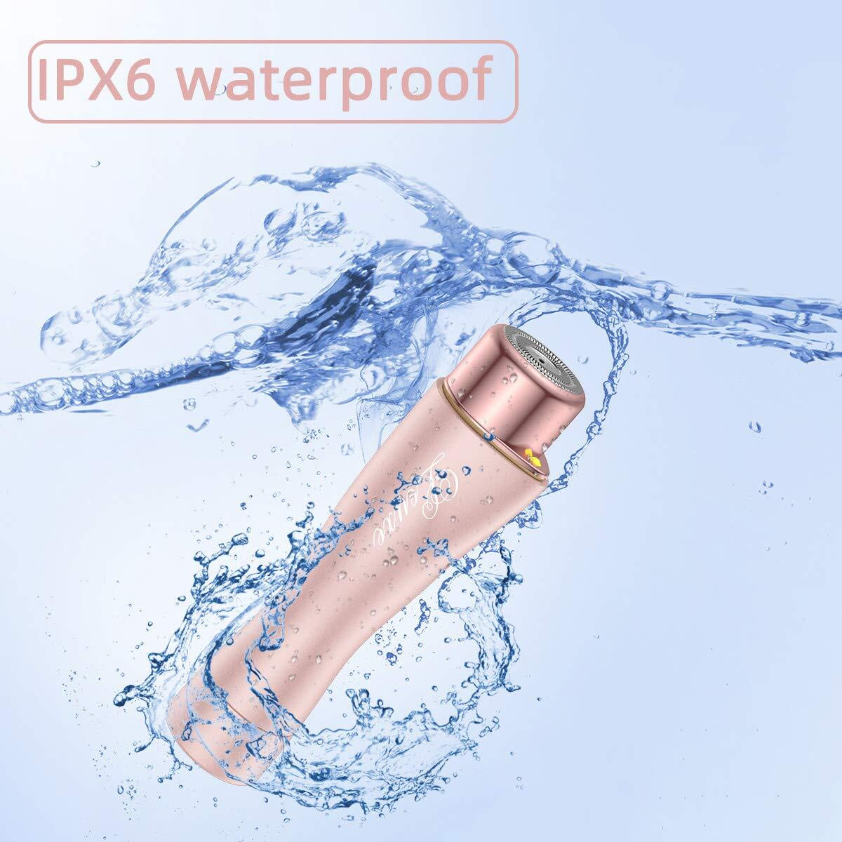 Facial Hair Remover for Women, Painless Hair Removal Waterproof Shaver Razor ...