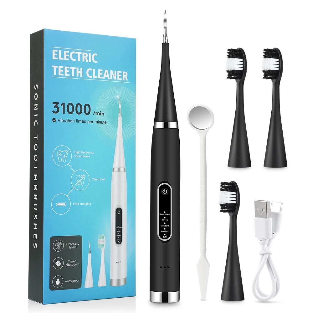 High Frequency Teeth Cleaner: Electric, Tartar & Plaque Removal