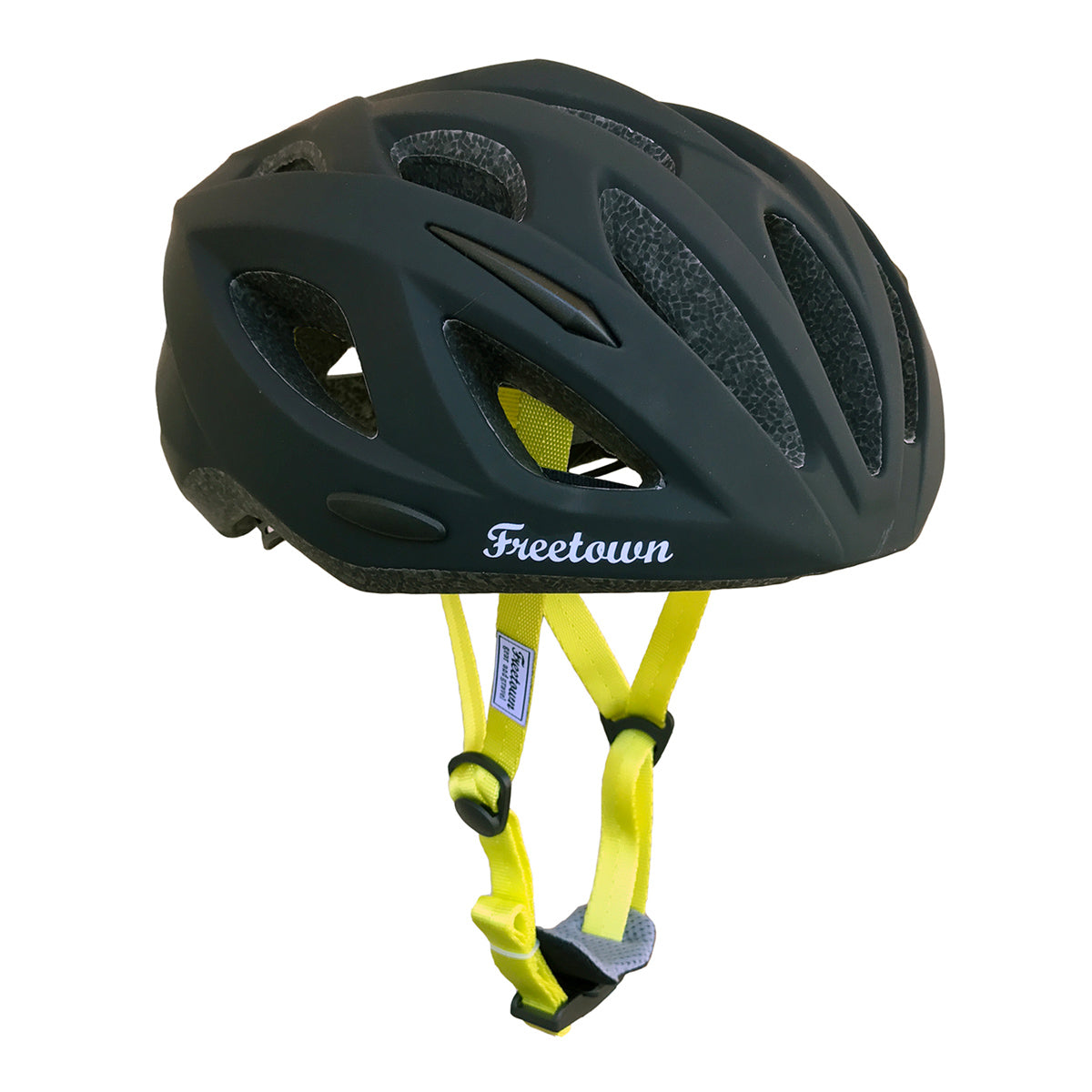 Freetown Revlr Adult Helmet - Lightweight, 21 Vents, Magnetic Buckle, Dial Fit, Removable Visor