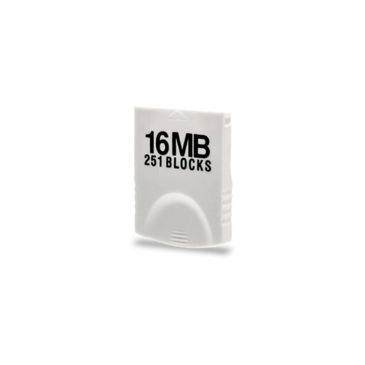 GameCube Memory Card – 16MB / 251 Blocks Third-Party Save Card Replacement for Nintendo GameCube