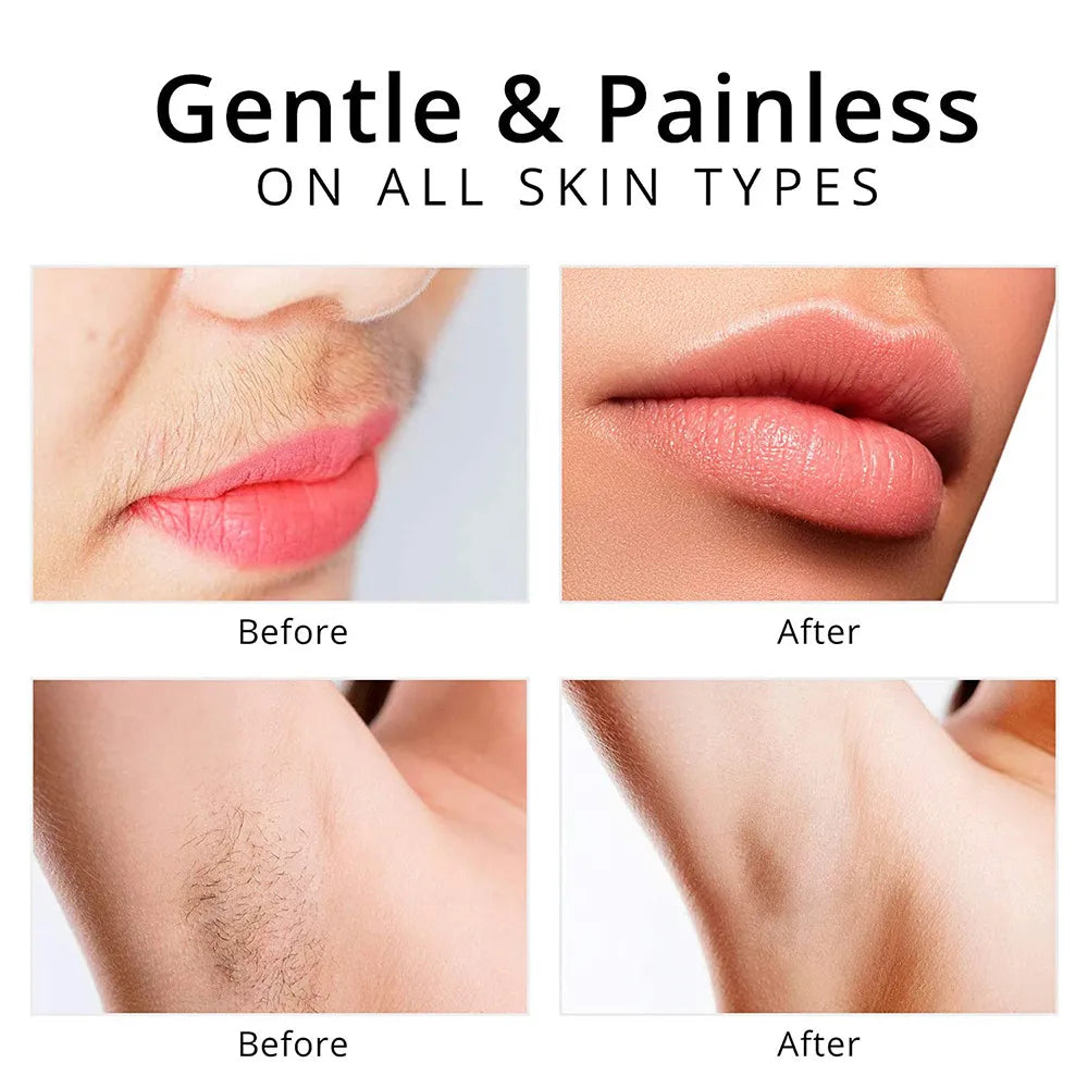 USB Rechargeable Lipstick Shaver – 2-in-1 Facial Hair Remover & Eyebrow Trimmer, LED Light, Travel Size