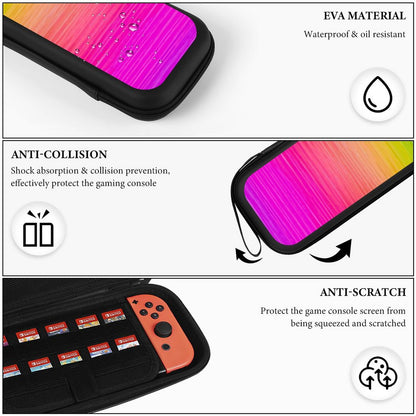 Travel Case – Rainbow Static