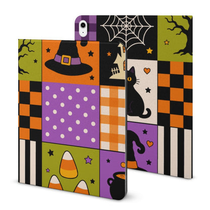 Book Style Tablet Case – Spooky Patchwork