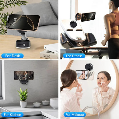 Cell Phone Holder Vacuum Magnetic Adsorption for Mount Convenient Folding Suction Cup Household Lazy Holder for Multi-Purpose Scenes