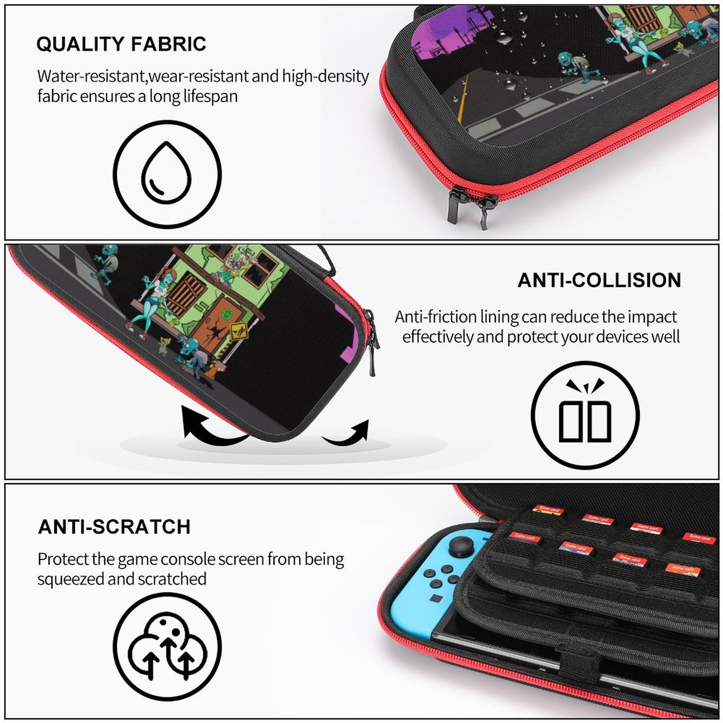 Protective Carrying Case for Nintendo Switch Lite
