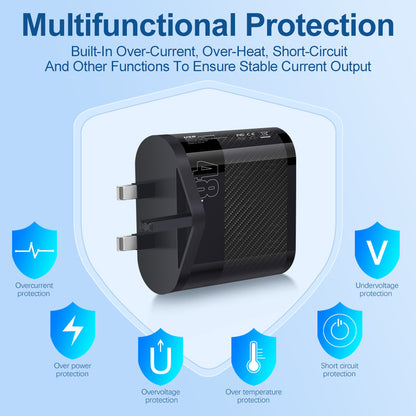 USB Wall Charger – 6-Port High Output