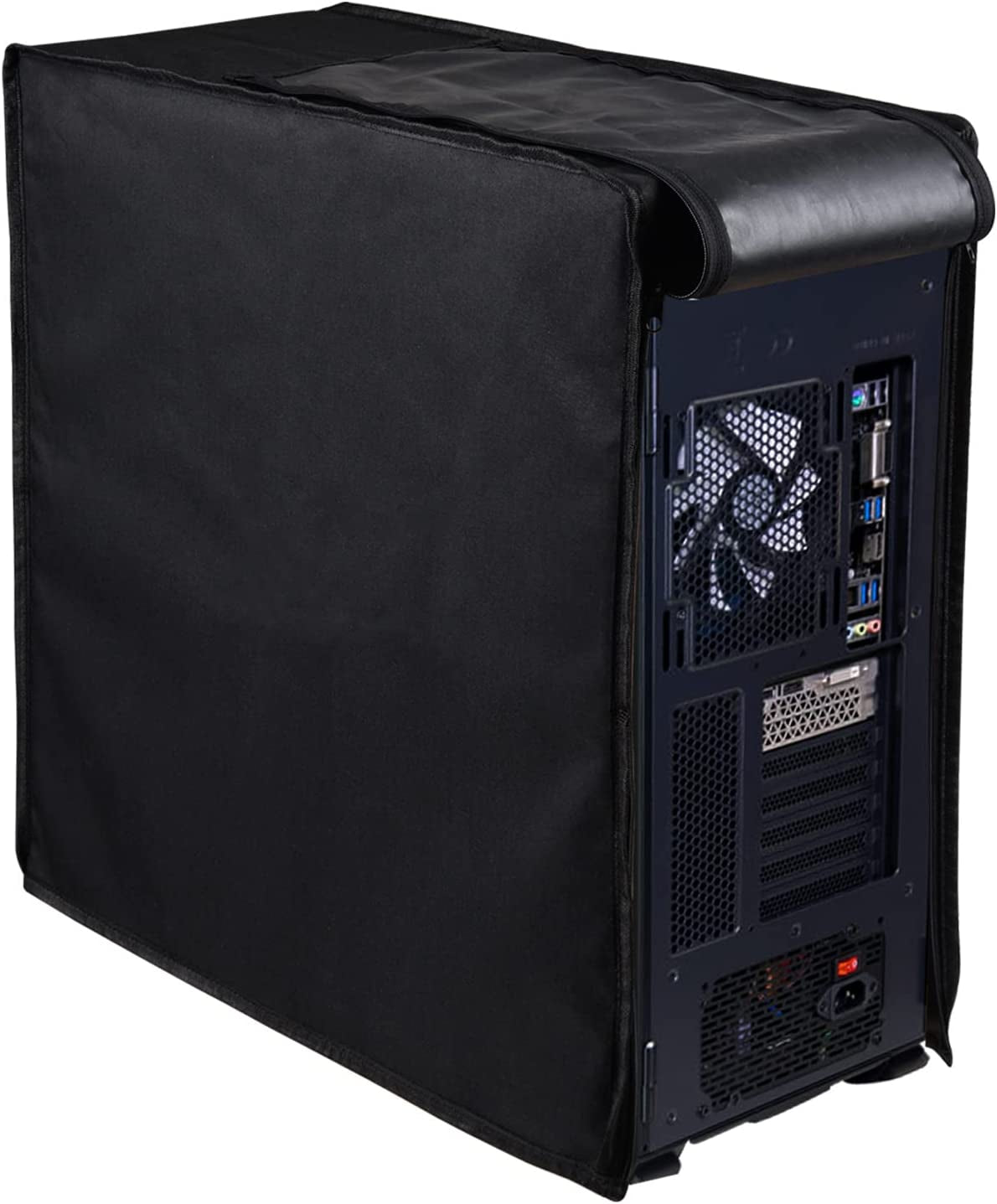Computer CPU Dust Cover, Waterproof Desktop PC Mid-Tower Computer Host Dustproof