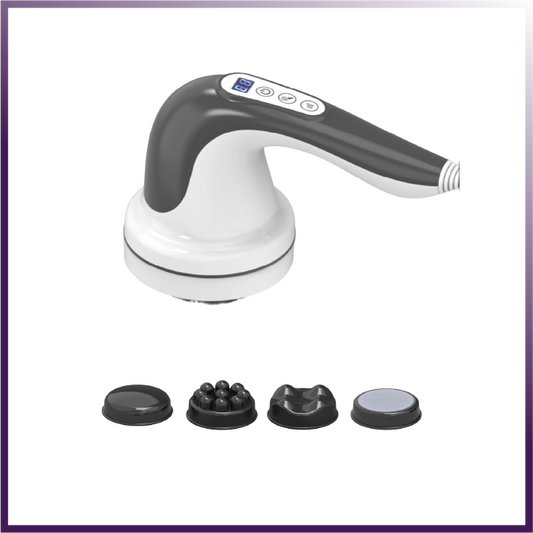 Cellulite Body Sculpting Massager – 4-Head Vibration, Portable Pain & Cellulite Relief Tool