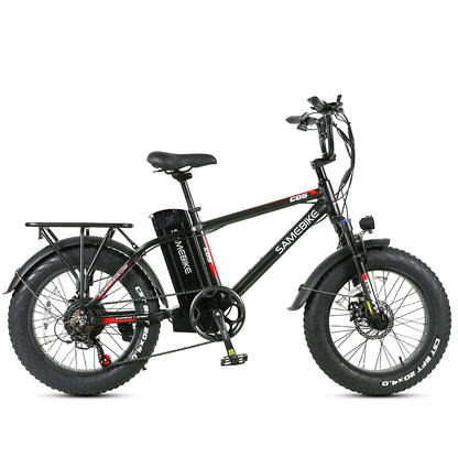 [USA Direct]  XWC05 13Ah 48V 750W 20*4.0 Inches Electric Bike Smart Bike 60-80Km Mileage Max Load 100-150Kg with EU Plug Dual Dics Brake