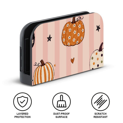 Console Skin Kit – Pumpkin Picnic