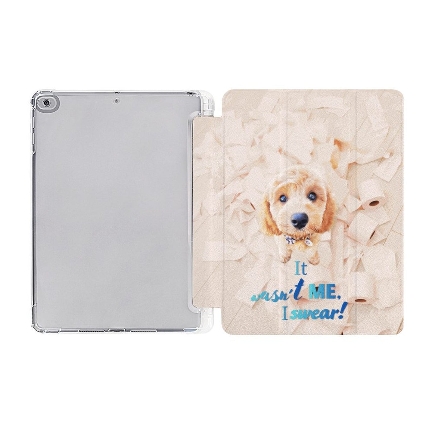 iPad Case with Pencil Holder(One-sided Printing)