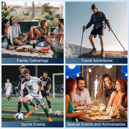 4K Video Camera Camcorder 3.0" IPS Vlogging Camera 48MP Digital Video Camera with 32GB SD Card