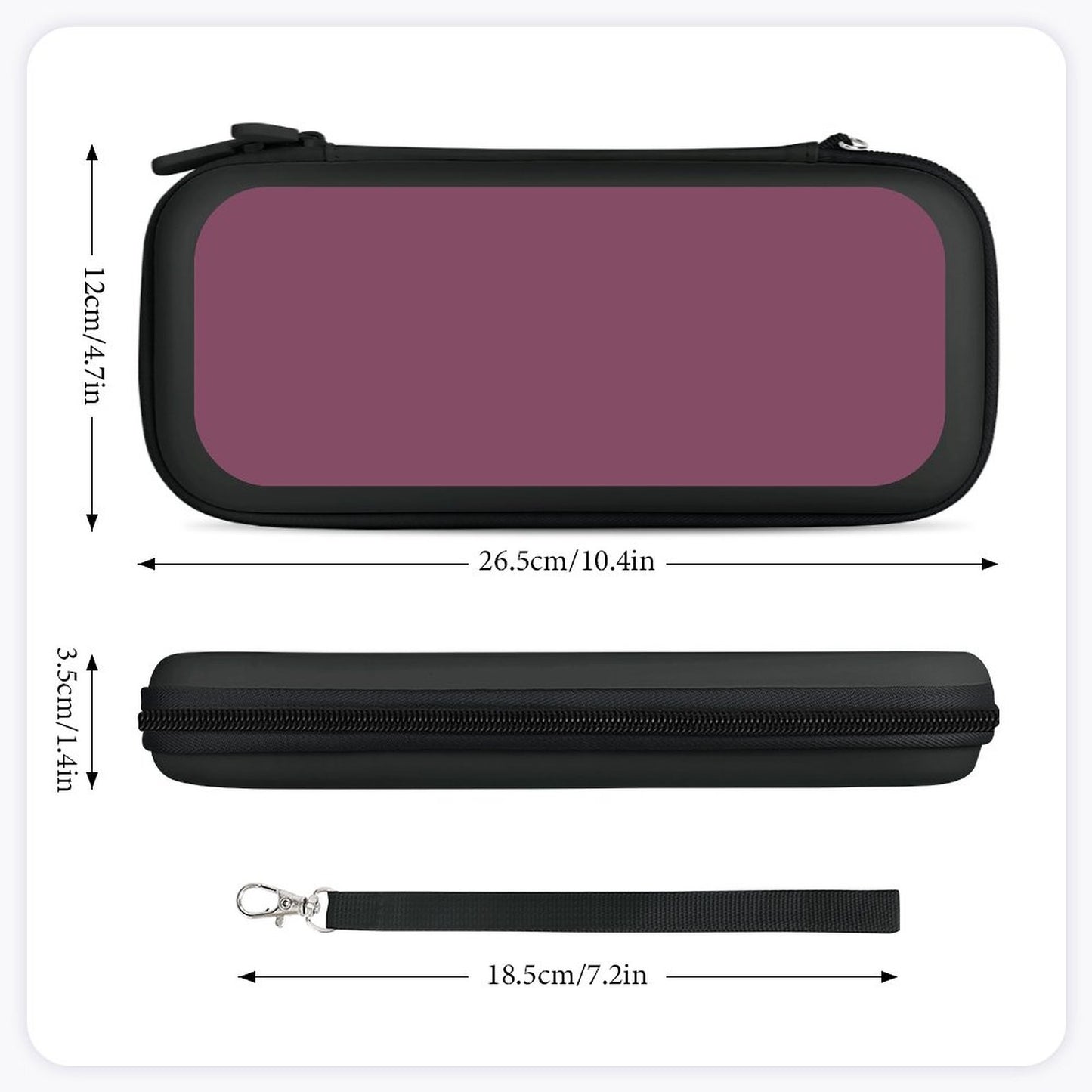 Travel Case – Fireside Fig – Compatible with Nintendo Switch
