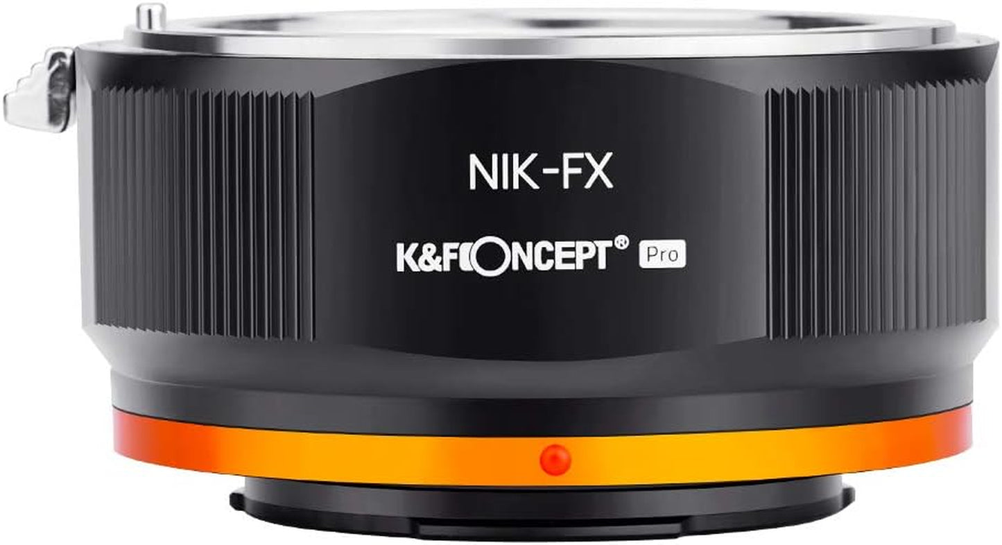 Lens Mount Adapter for AI/F Mount Lens to Fujifilm X Series Mirrorless FX Mount Camera Adapter with Matting Varnish Design for Fuji XT2 XT20 XE3 XT1 X-T2