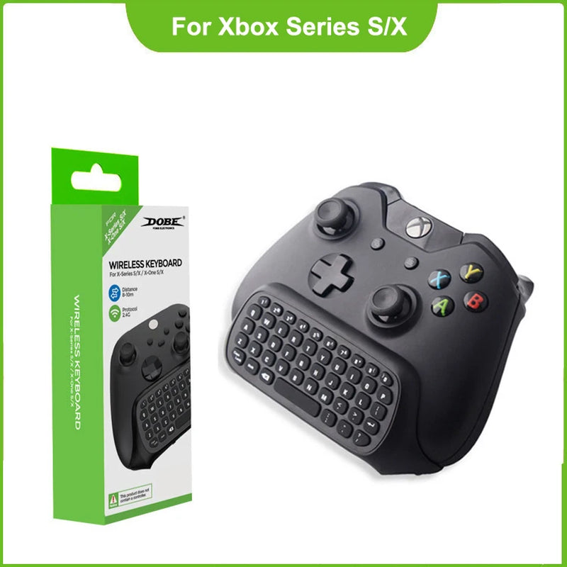 Wireless Chatpad Bluetooth Gaming Keypad Controller Keyboard Built-In Speaker,3.5Mm Audio Jack for /One/One S