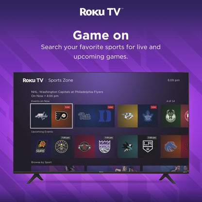 32-Inch Class H4 Series HD Roku Smart TV (32H4030F3) - 720P HD LCD Screen, LED TV, DTS Trusurround Sound, Motion Rate 120, Gmaing Mode