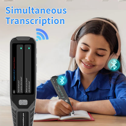 P1 Smart Scanning Translator Pen - 134 Voice Language Translator, Photo & Text Scanning