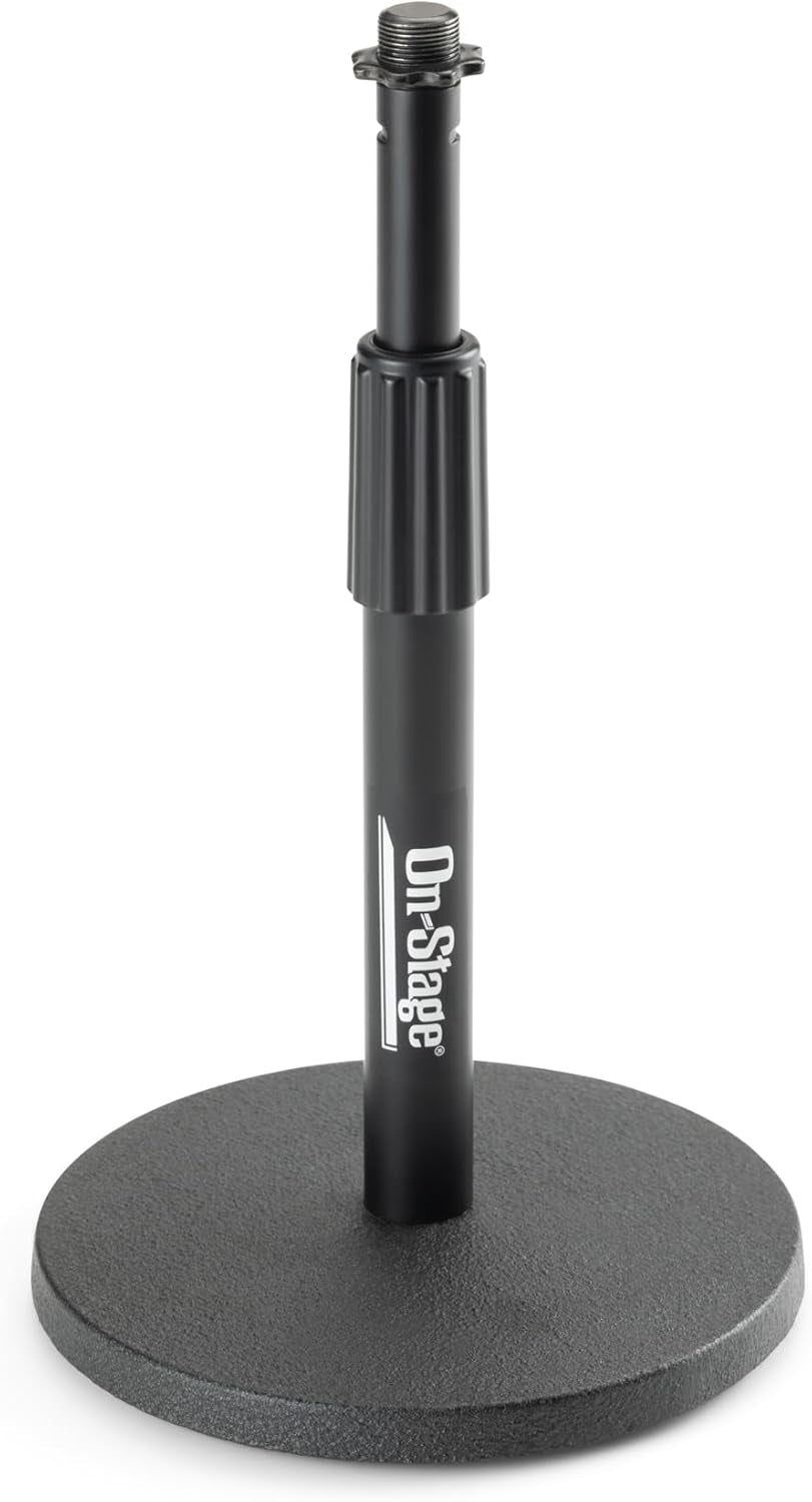 On-Stage - (DS7200B) Desktop Microphone Stand (Black)