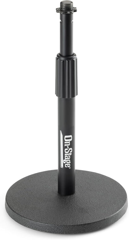 On-Stage - (DS7200B) Desktop Microphone Stand (Black)
