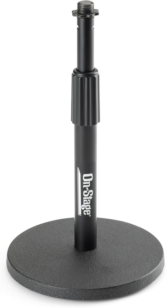 On-Stage - (DS7200B) Desktop Microphone Stand (Black)