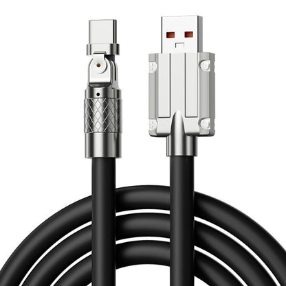 Right-Angle Gaming Charging Cable – Play While You Charge