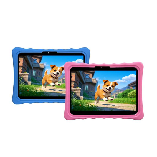 Safe & Educational 10.1" Tablet for Kids: Parental Controls, WiFi & Bluetooth