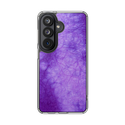 Clear Phone Case – Neon Dusk