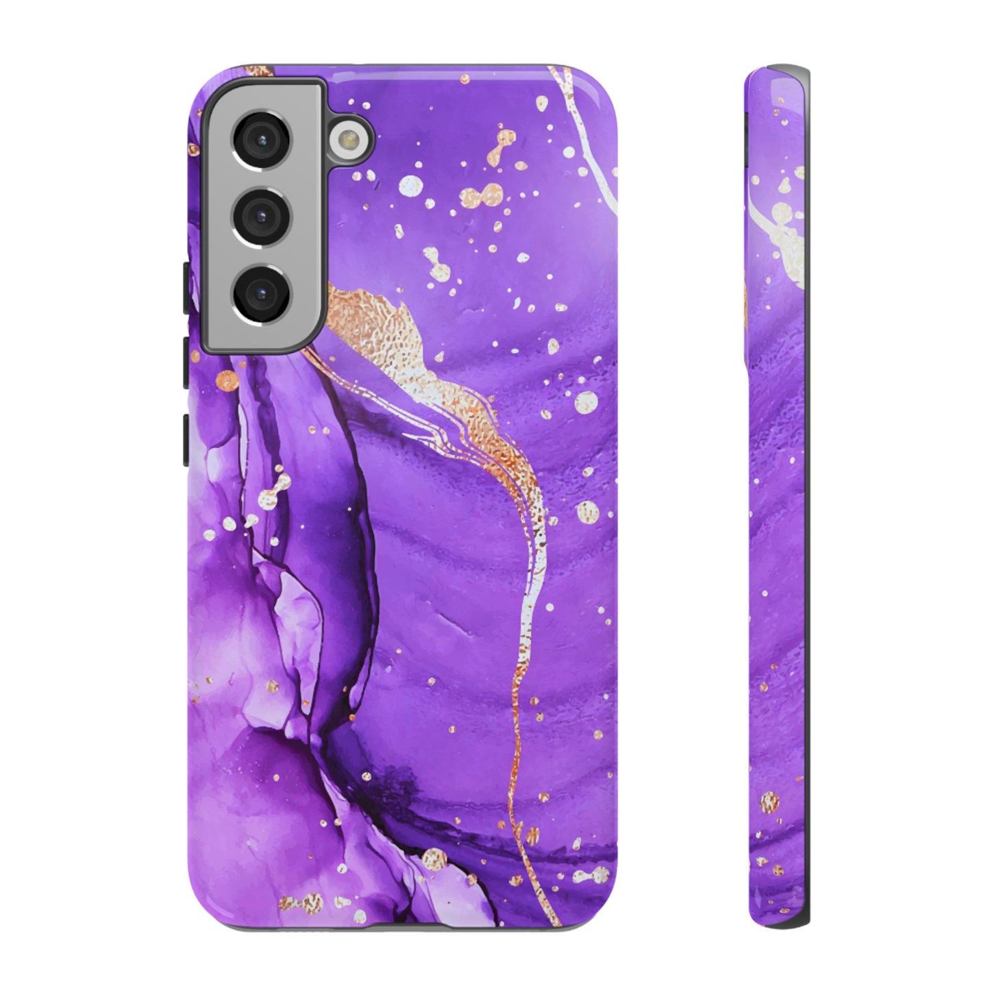Protective Phone Case – Gilded Violet