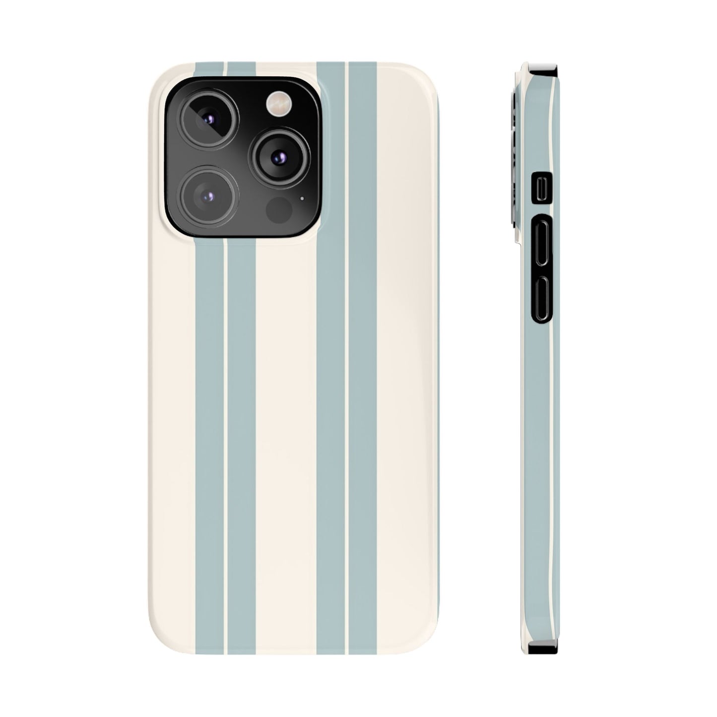 Slim Phone Case – Coastal Stripe