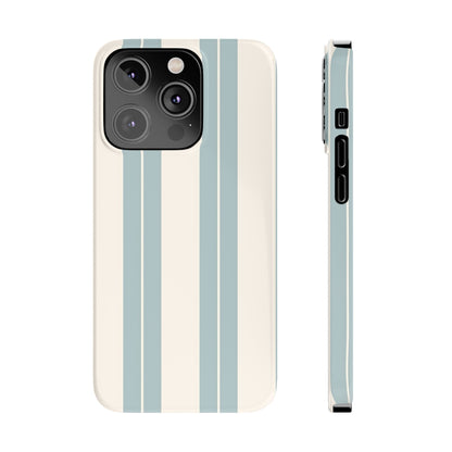 Slim Phone Case – Coastal Stripe