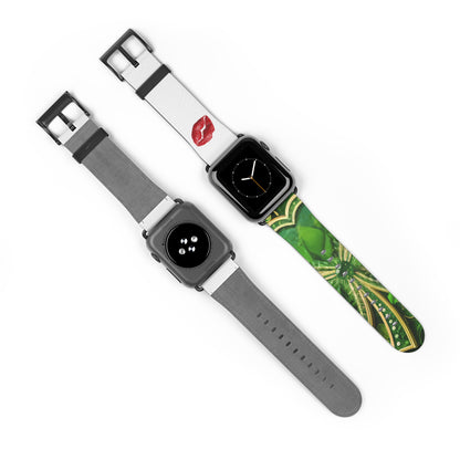 Watch Band – Lucky Clover Shamrock Kiss