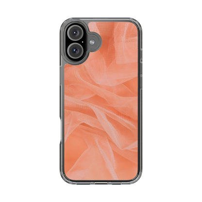 Clear Phone Case – Coral Veil