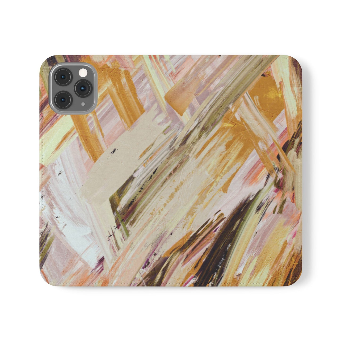 Flip Case – Brush & Bronze