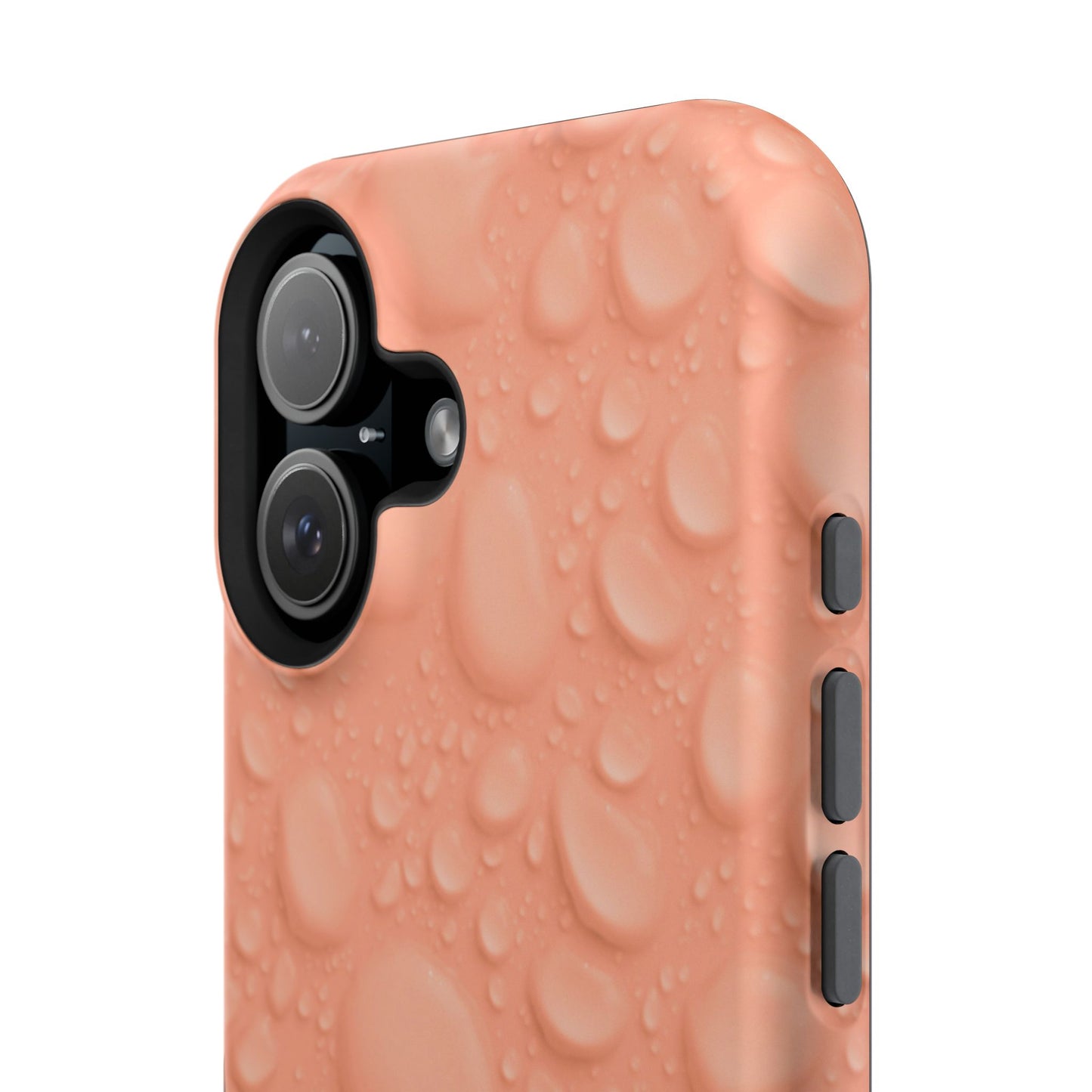 Impact-Resistant Phone Case – Apricot Rain