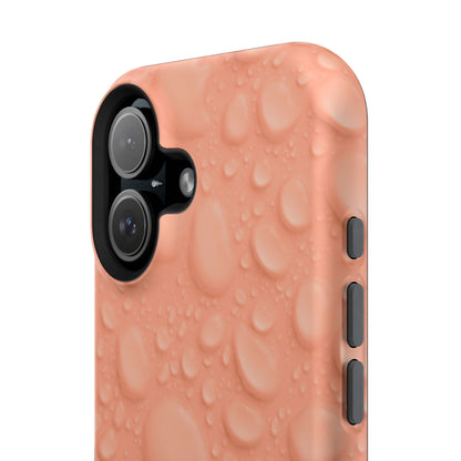 Impact-Resistant Phone Case – Apricot Rain