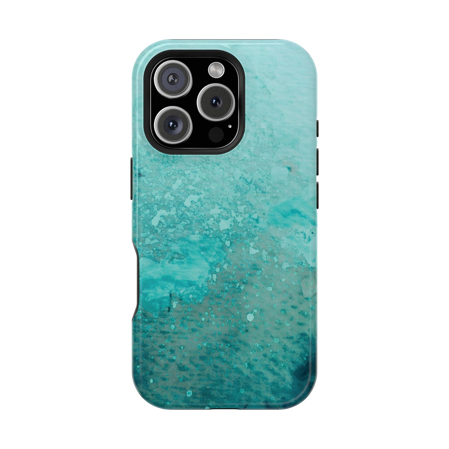 Wireless-Charging Compatible Case – Sea Glass