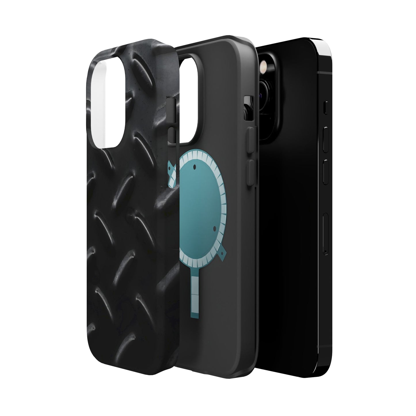 Wireless-Charging Compatible Case – Blackout Plate