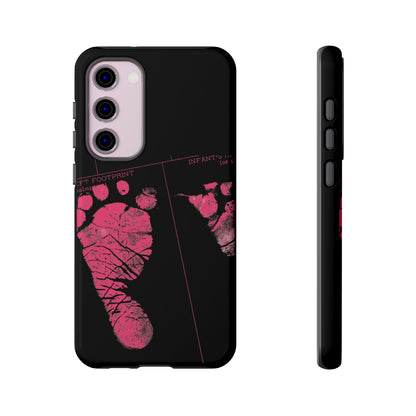 Protective Phone Case – Mom’s Little Pink Footprints