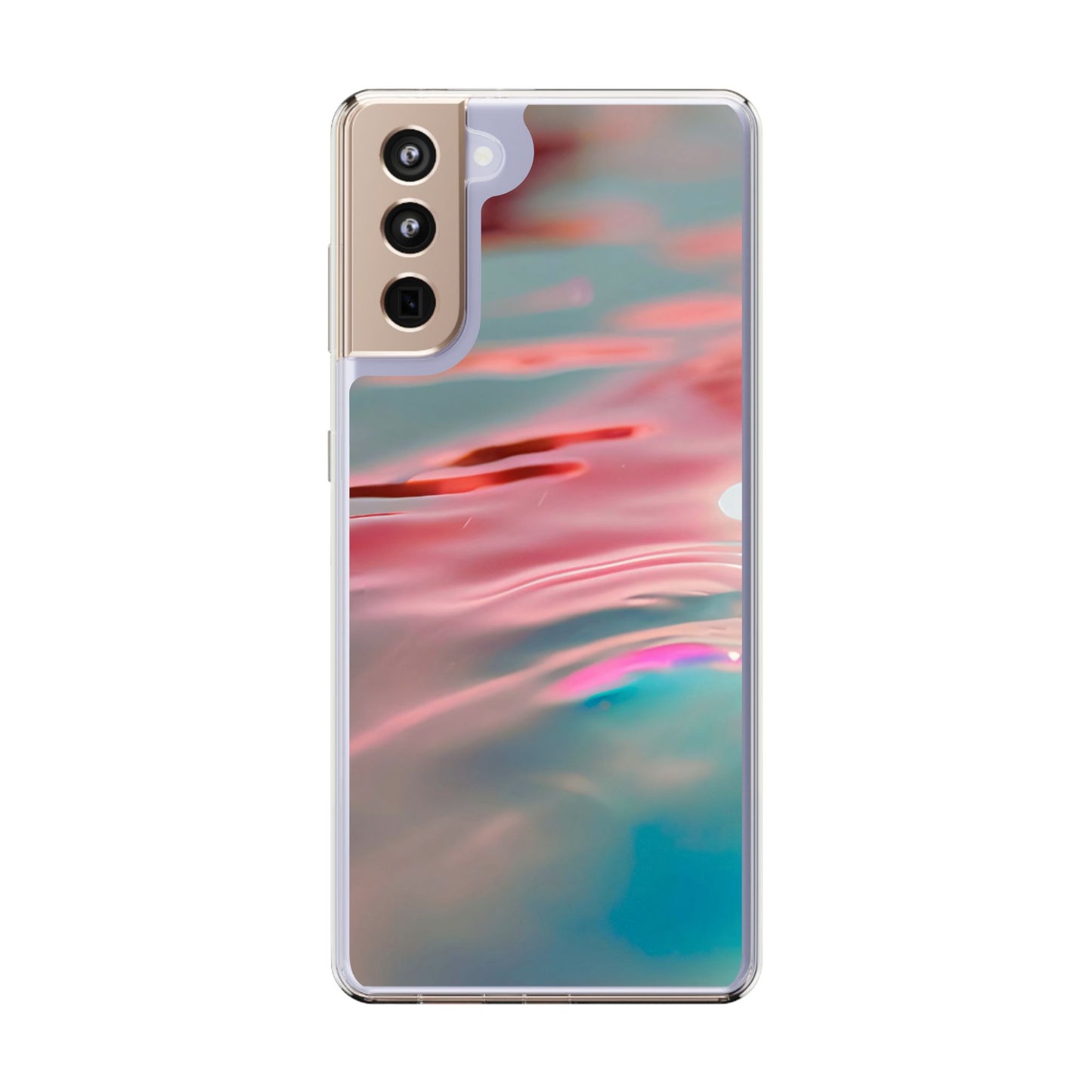 Clear Phone Case – Liquid Sunset