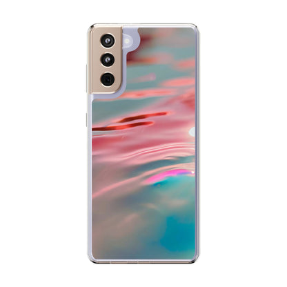 Clear Phone Case – Liquid Sunset