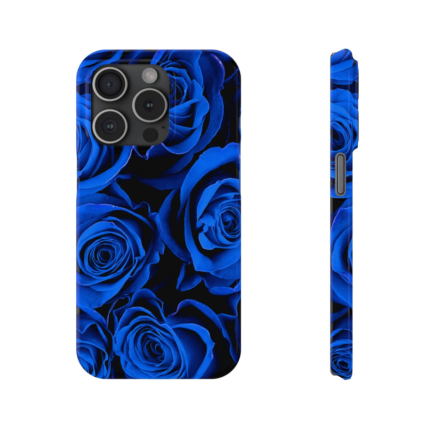 Slim Phone Case – Midnight Bloom