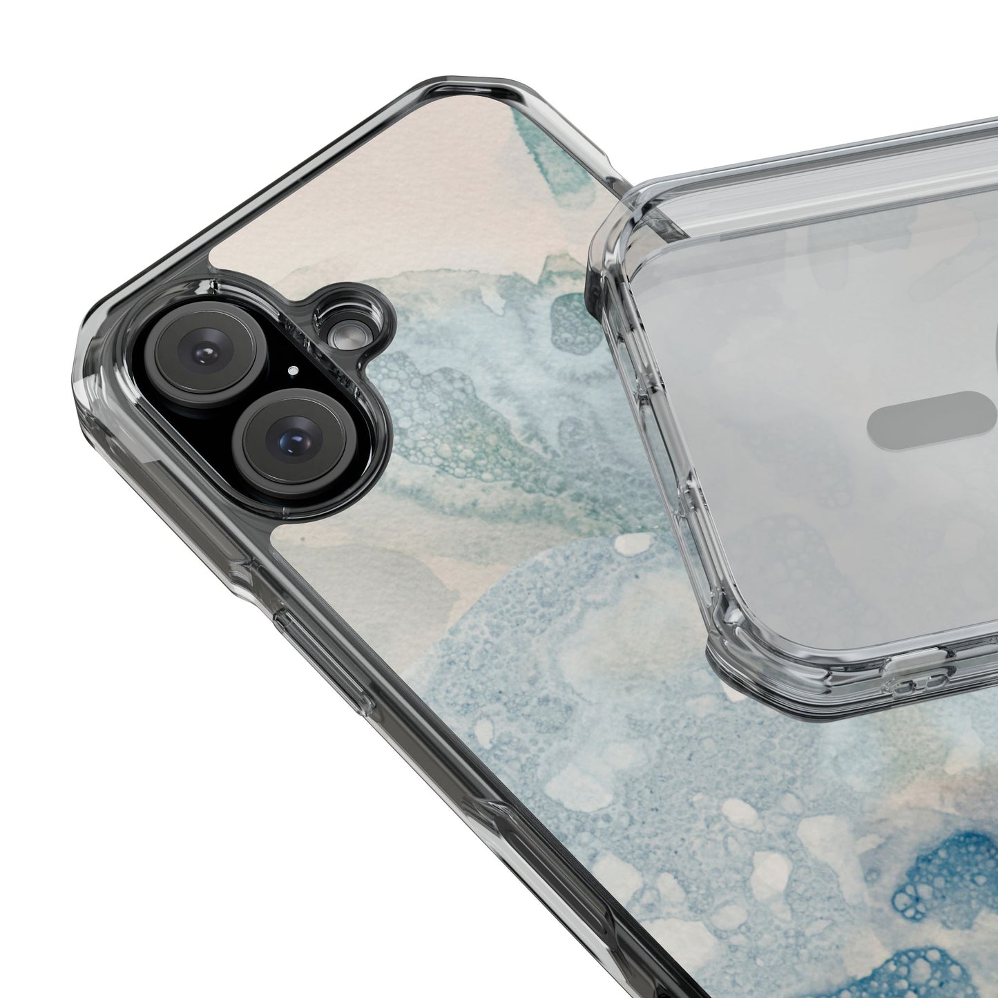 Clear Magnetic Phone Case – Clay Water