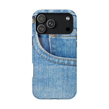 Wireless-Charging Compatible Case – Blue Jean Baby