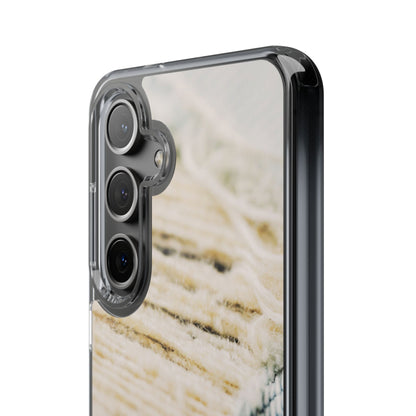 Clear Phone Case – Woven Warmth
