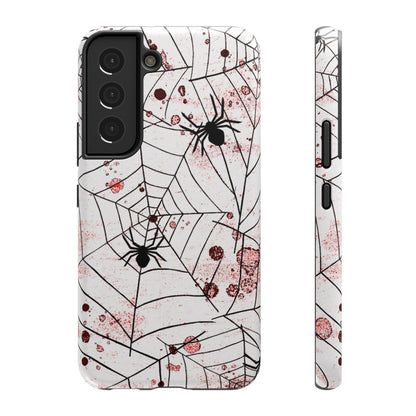 Impact-Resistant Phone Case – Blood Web