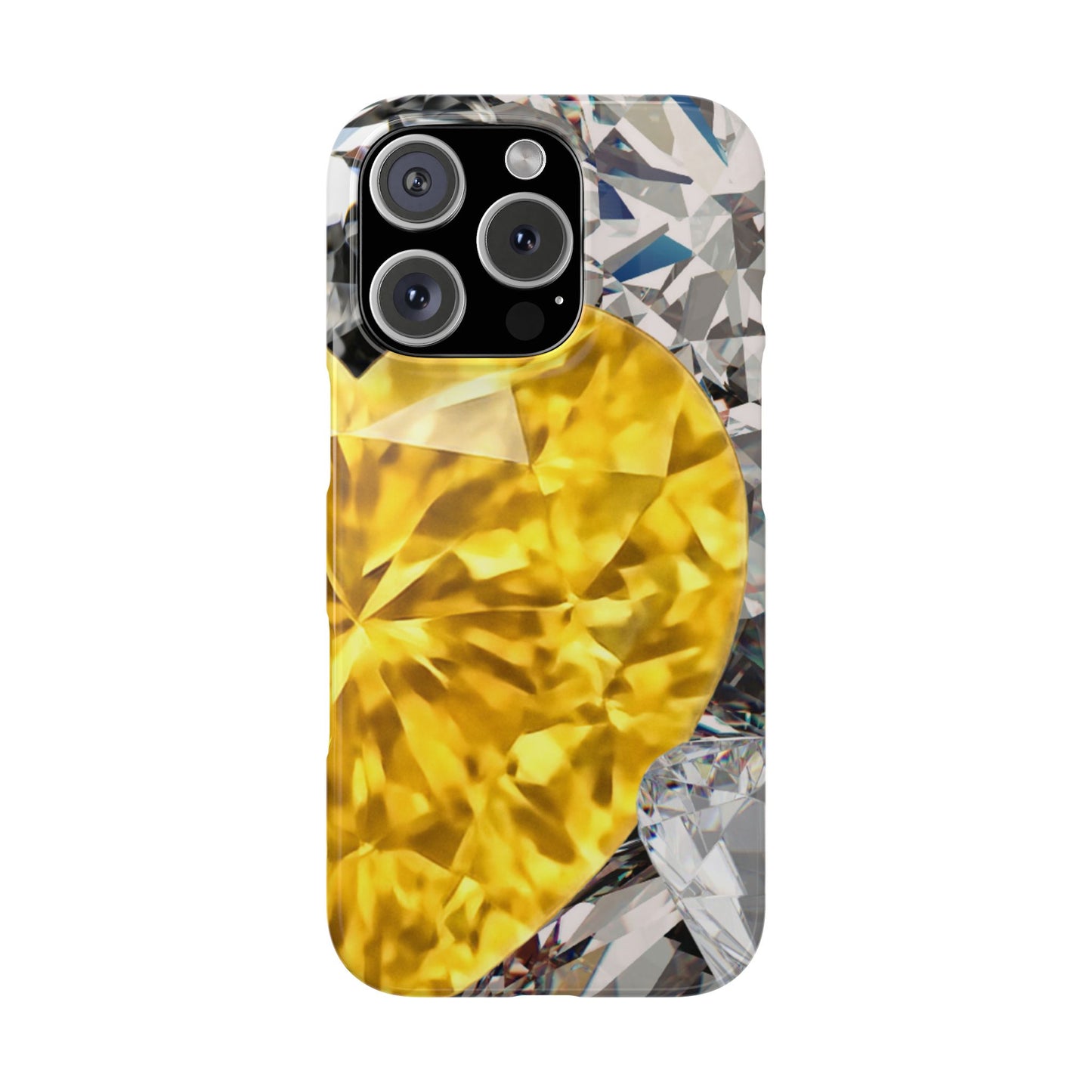 Slim Phone Case – Heart of Gold