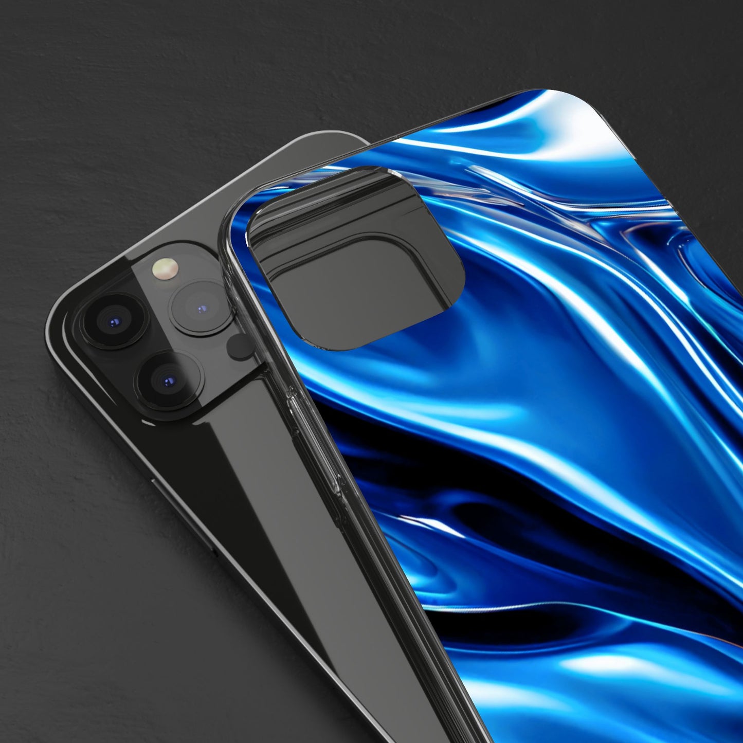 Clear Phone Case – Midnight Surge