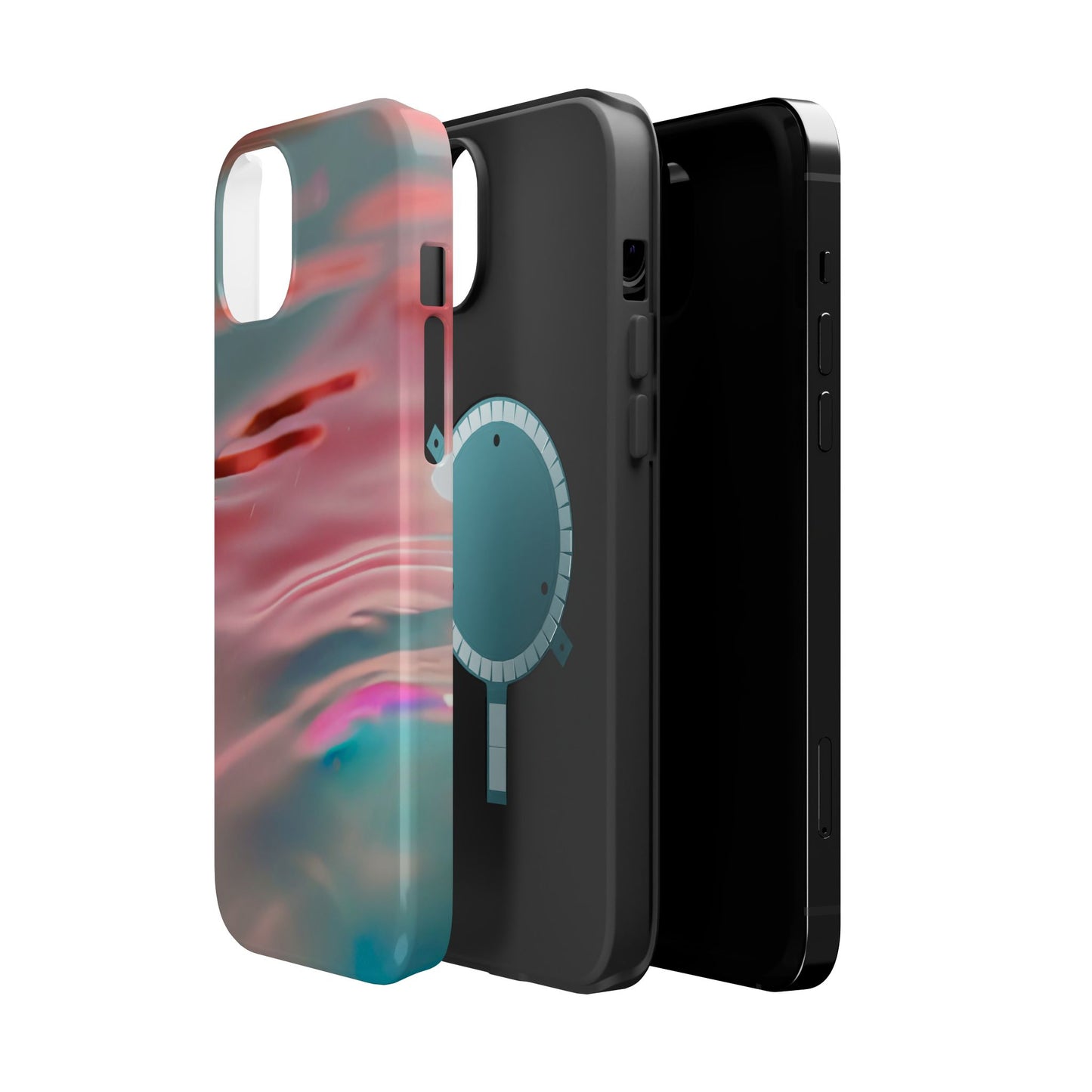 Wireless-Charging Compatible Case – Liquid Sunset