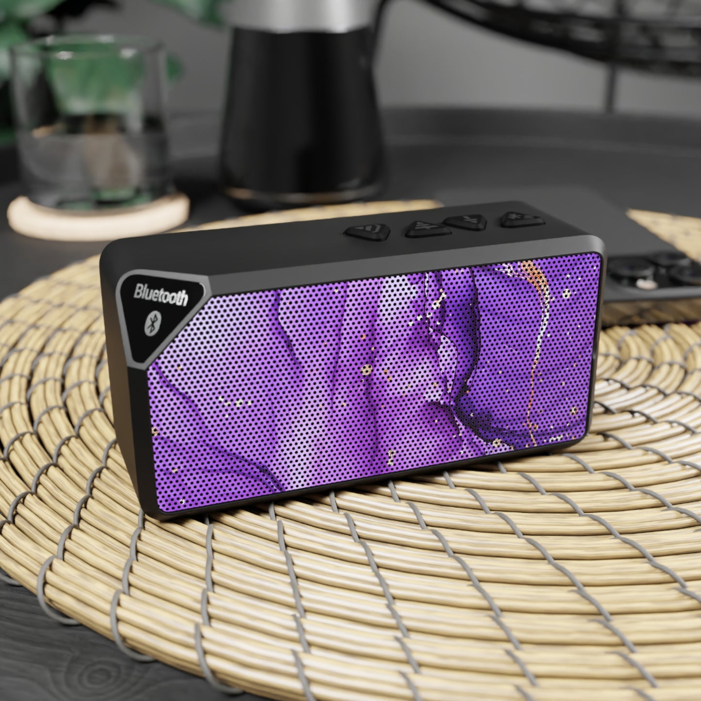 Portable Bluetooth Speaker – Gilded Violet