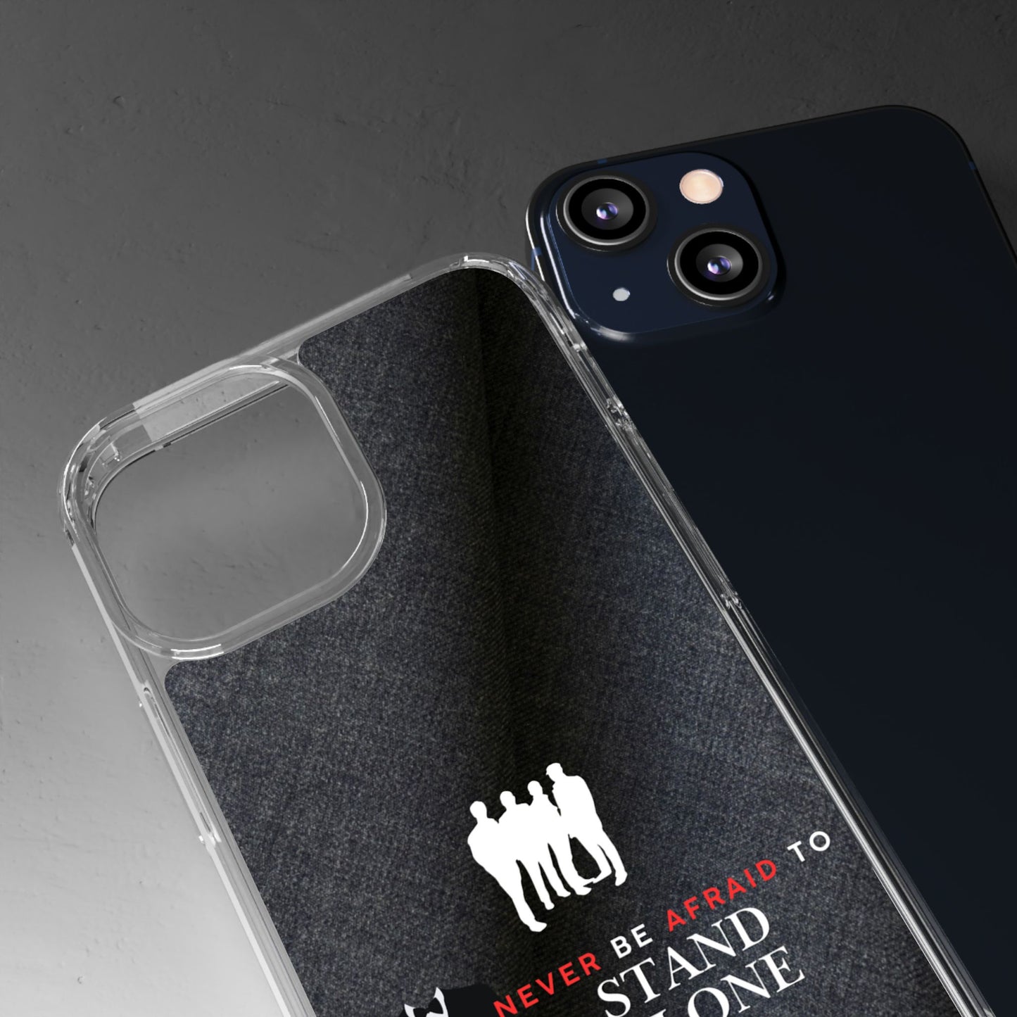 Clear Phone Case – Stand Alone